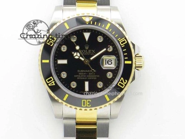 Good Copy Rolex Watches Skeleton Submariner on SA YG Edition Pirlo Project Bracelet Best 2981 YG Andrea VRF Popular 0108
